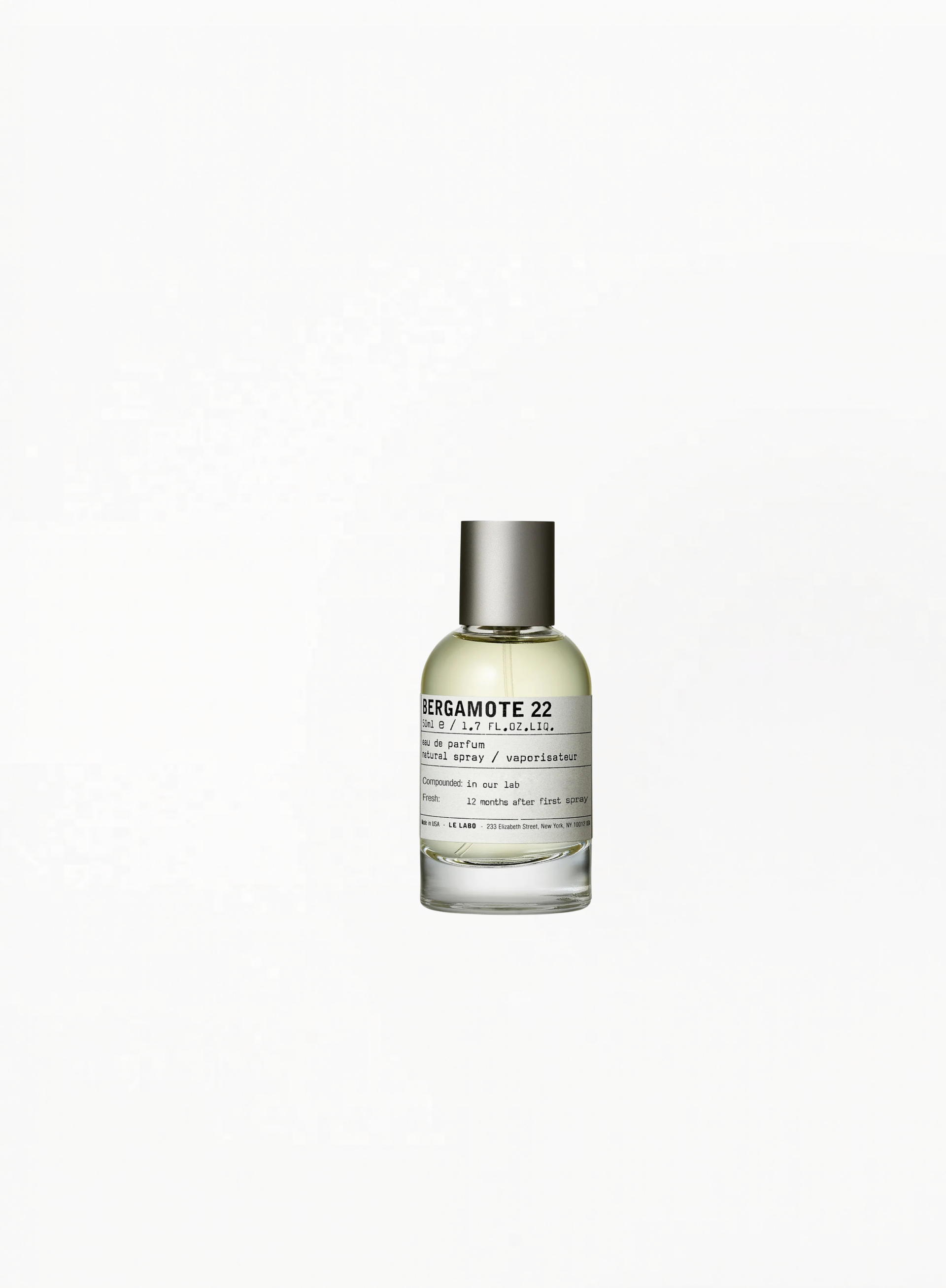香水(ユニセックス) Le Labo BERGAMOTE 22 50ml LE LABO Bergamote 22 50ml – Authentic Perfume in Georgia