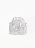 Maison Margiela Knitted Mesh Tote Bag Size L 35×38cm, authentic knitted mesh tote bag available at Exquisite.