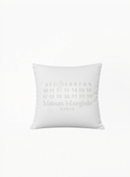  Maison Margiela Limited Edition Pillow 43×43cm, authentic luxury lifestyle accessory available at Exquisite.