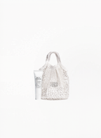 Maison Margiela Mesh Bag Size S with 15ML Hand Lotion, authentic Maison Margiela accessory and body care set available at Exquisite.