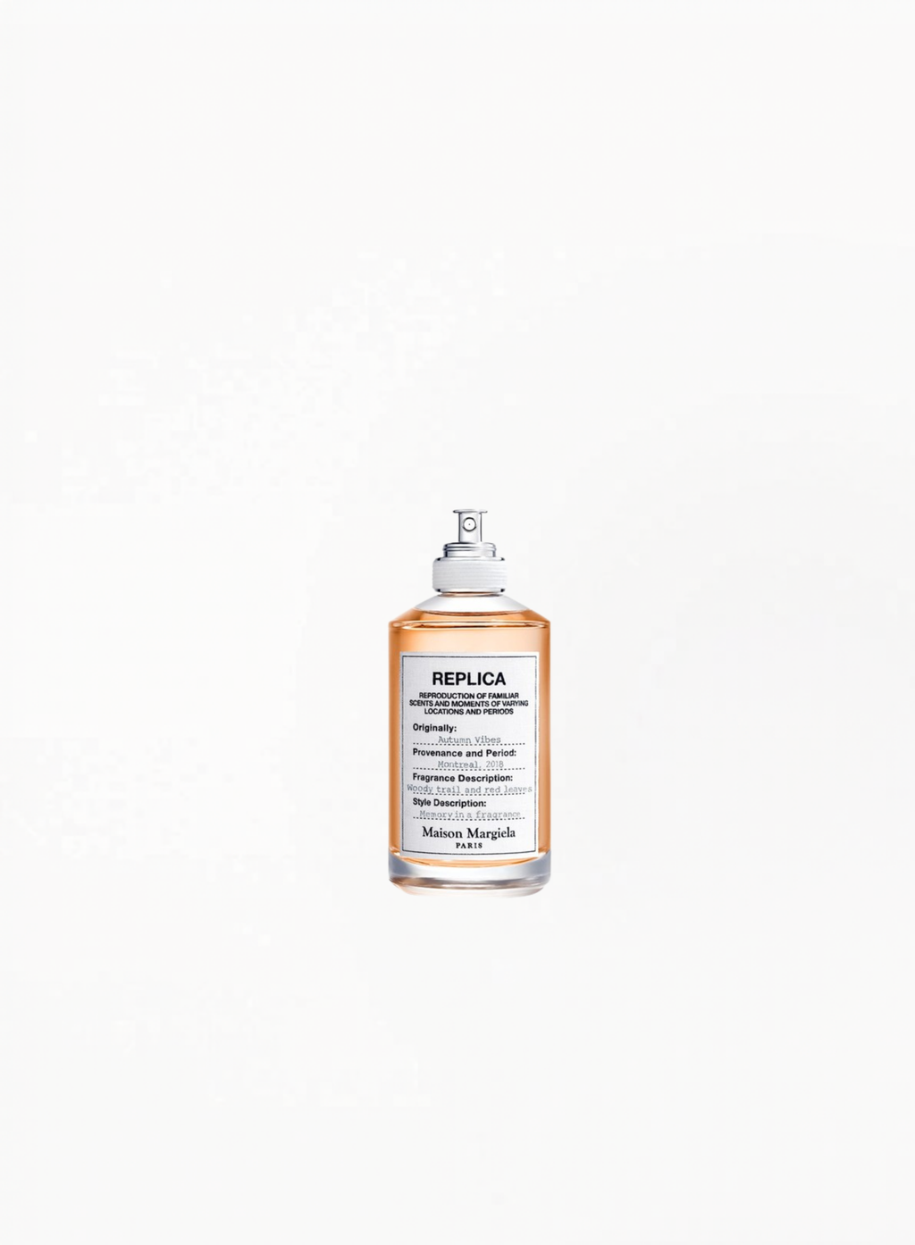 Maison Margiela REPLICA Autumn Vibes Eau de Toilette 100ML, authentic luxury fragrance available at Exquisite.