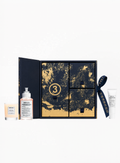 Maison Margiela Replica gift set with On A Date Eau de Toilette 30ML, Lazy Sunday Morning hand lotion 15ML and By the Fireplace scented candle 35G, curated by Exquisite.