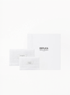 Maison Margiela Towel Set with S 75×35cm and M 140×70cm towels, authentic luxury lifestyle accessory set available at Exquiite