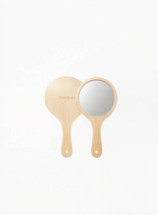 Maison Margiela Ultra Limited Edition Wooden Mirror, authentic luxury lifestyle accessory available at Exquisite.
