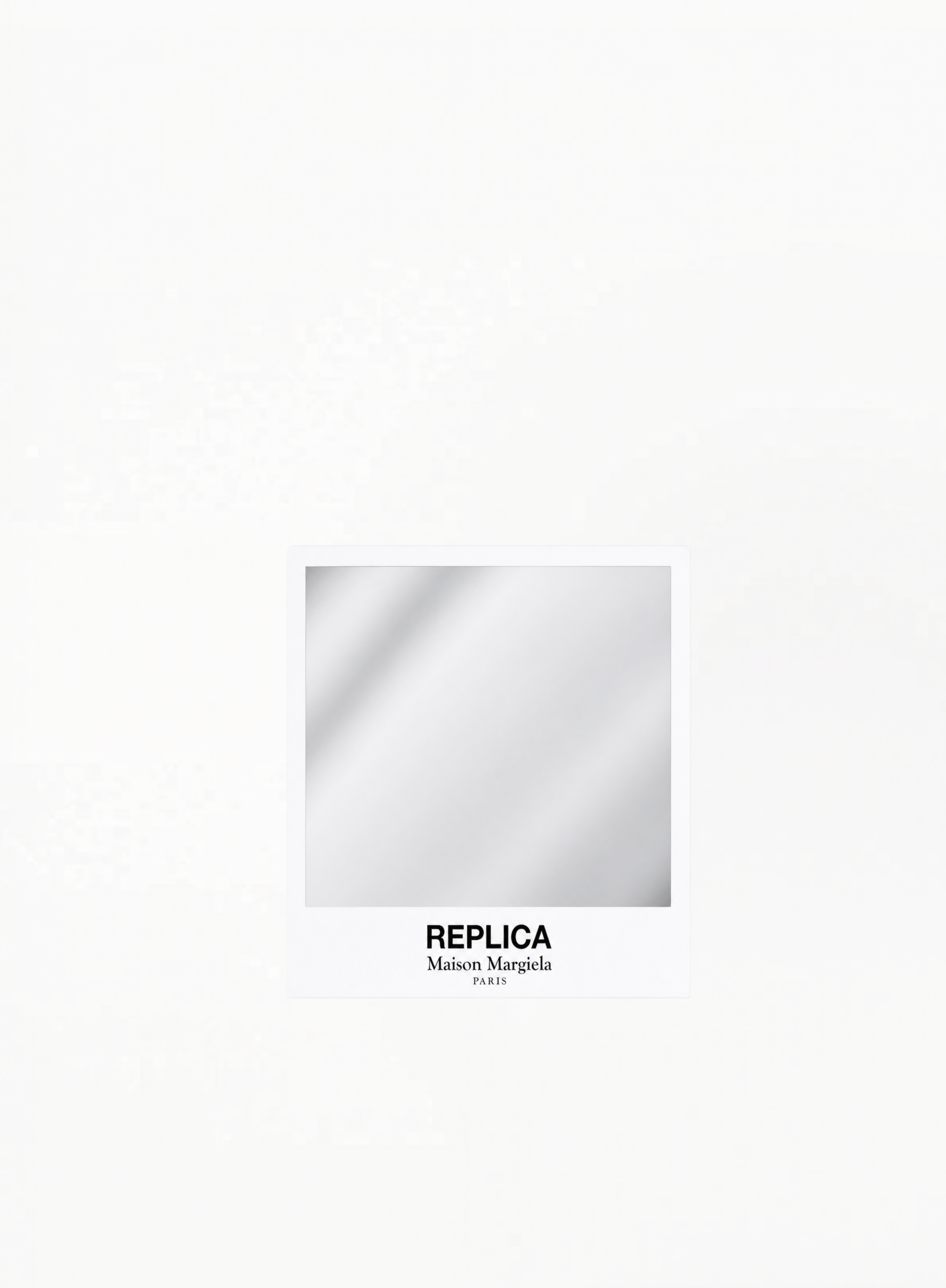 Maison Margiela White Mirror — authentic Maison Margiela luxury mirror accessory, curated by Exquisite.