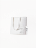 Maison Margiela White Tote Bag 40.5×31.5cm with complimentary Hand Lotion 15ML, authentic luxury accessory and body care set available at Exquisite.