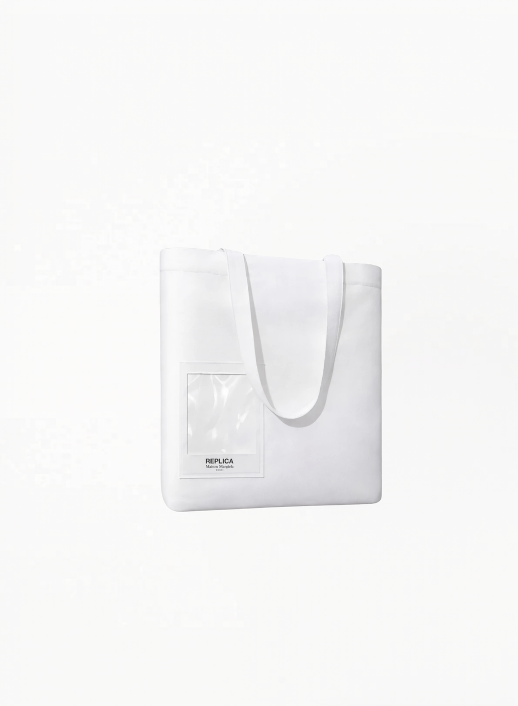  Maison Margiela White Tote Bag Size L 41×10×38cm, authentic luxury accessory available at Exquisite.