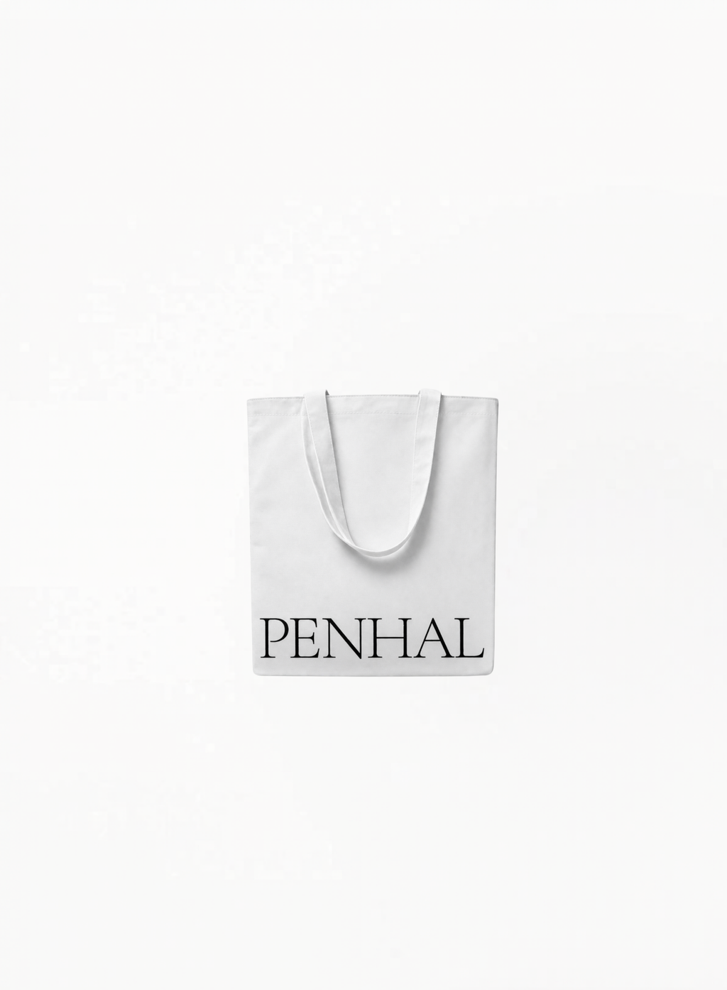 Penhaligon’s Canvas Tote Bag in white with elegant branded design and minimalist luxury aesthetic on a clean white background for Exquisite.