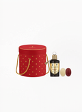 Penhaligon’s Halfeti Cedar EDP 100ml with 30g soap in a limited edition luxury gift set, presented on a clean white background for Exquisite.