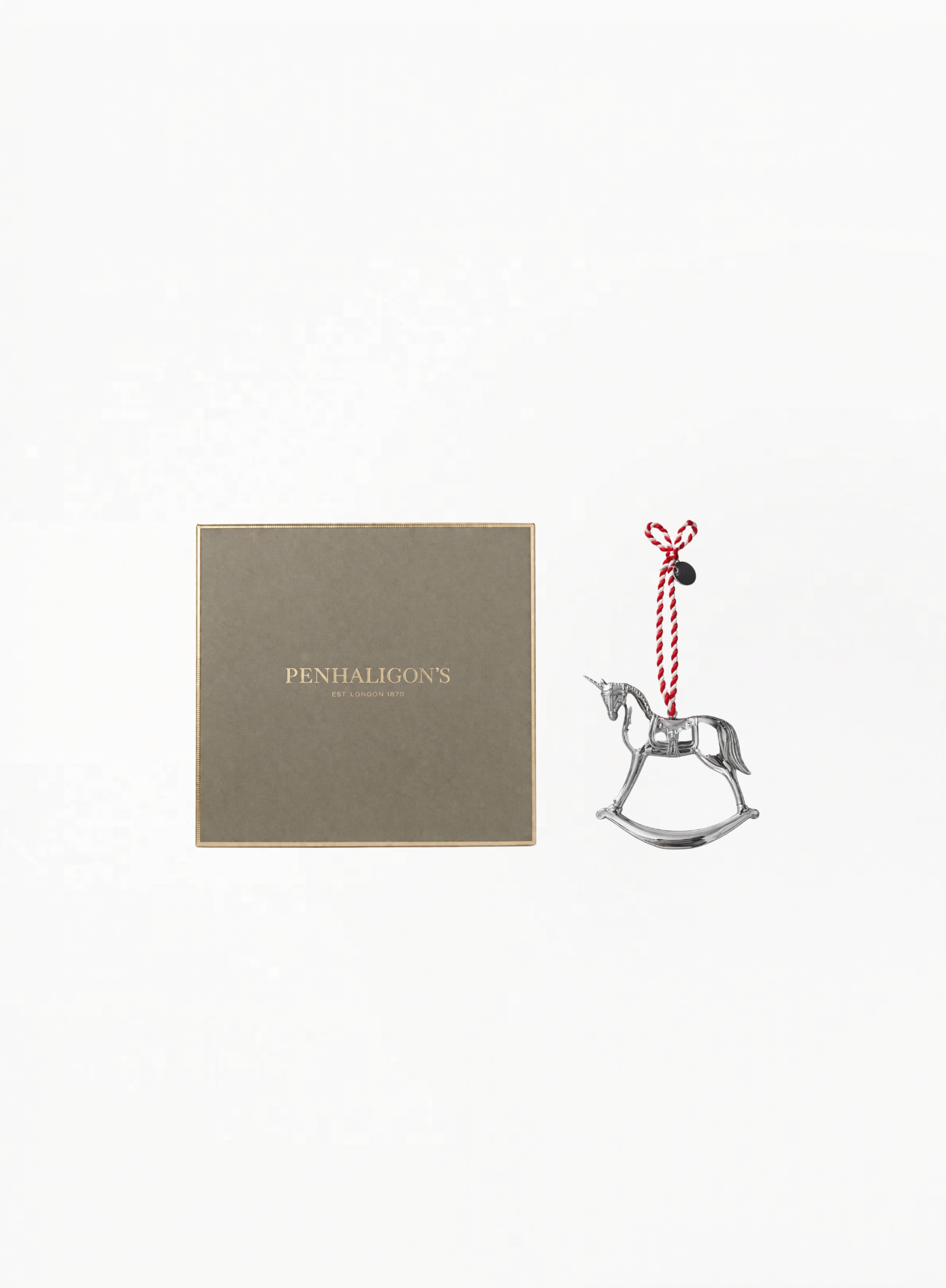 Penhaligon’s Limited Edition Metal Horse Figurine featuring a collectible equestrian-inspired luxury design crafted as an exclusive decorative piece by Exquisite.