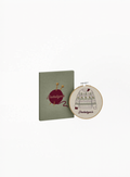 Penhaligon’s XMAS 25 Knitting Set GWP featuring festive luxury knitting accessories in elegant holiday packaging on a clean white background for Exquisite.