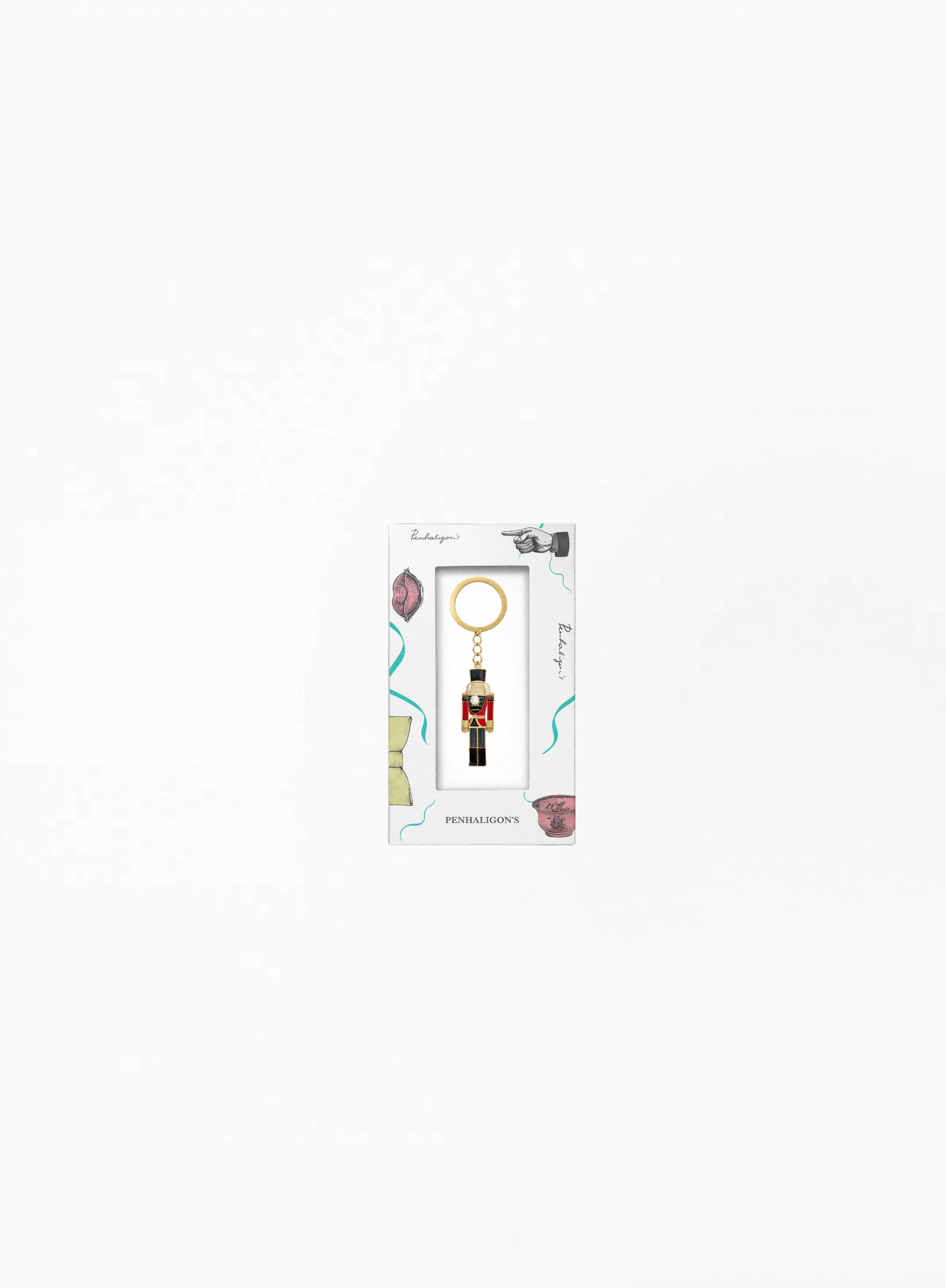 Penhaligon’s limited edition luxury key chain from the newest collection on white background