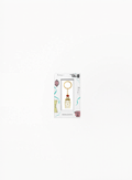 Penhaligon’s limited edition luxury key chain with elegant branded detailing on white background