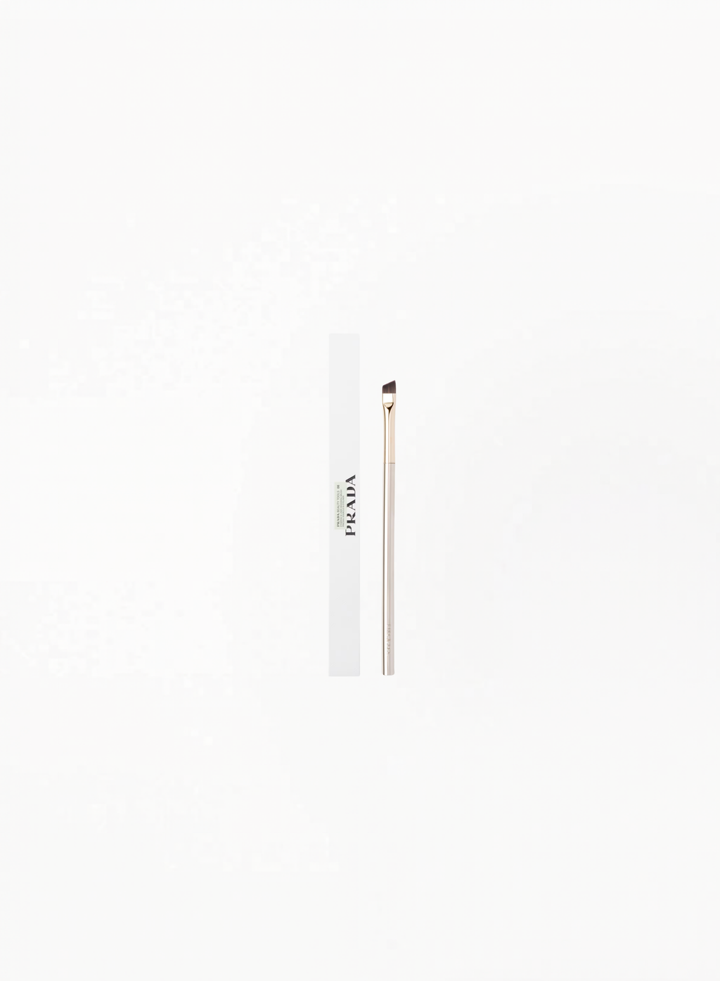 Prada 08 Brow & Eyeliner Brush, precision makeup tool designed for defined brows and detailed eyeliner application with a sleek professional finish by Exquisite.