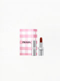 Prada Monochrome Lipstick B103 with Limited Edition Prada box, displayed on a clean elegant background featuring authentic Prada Beauty luxury packaging and refined monochrome design details.