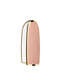 Guerlain Rouge G The Double Mirror Case Le Nude lipstick case with textured pink leather and gold mirror design