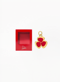 CHRISTIAN LOUBOUTIN ტუჩსაცხის წითელი სამყურას ჩარმი