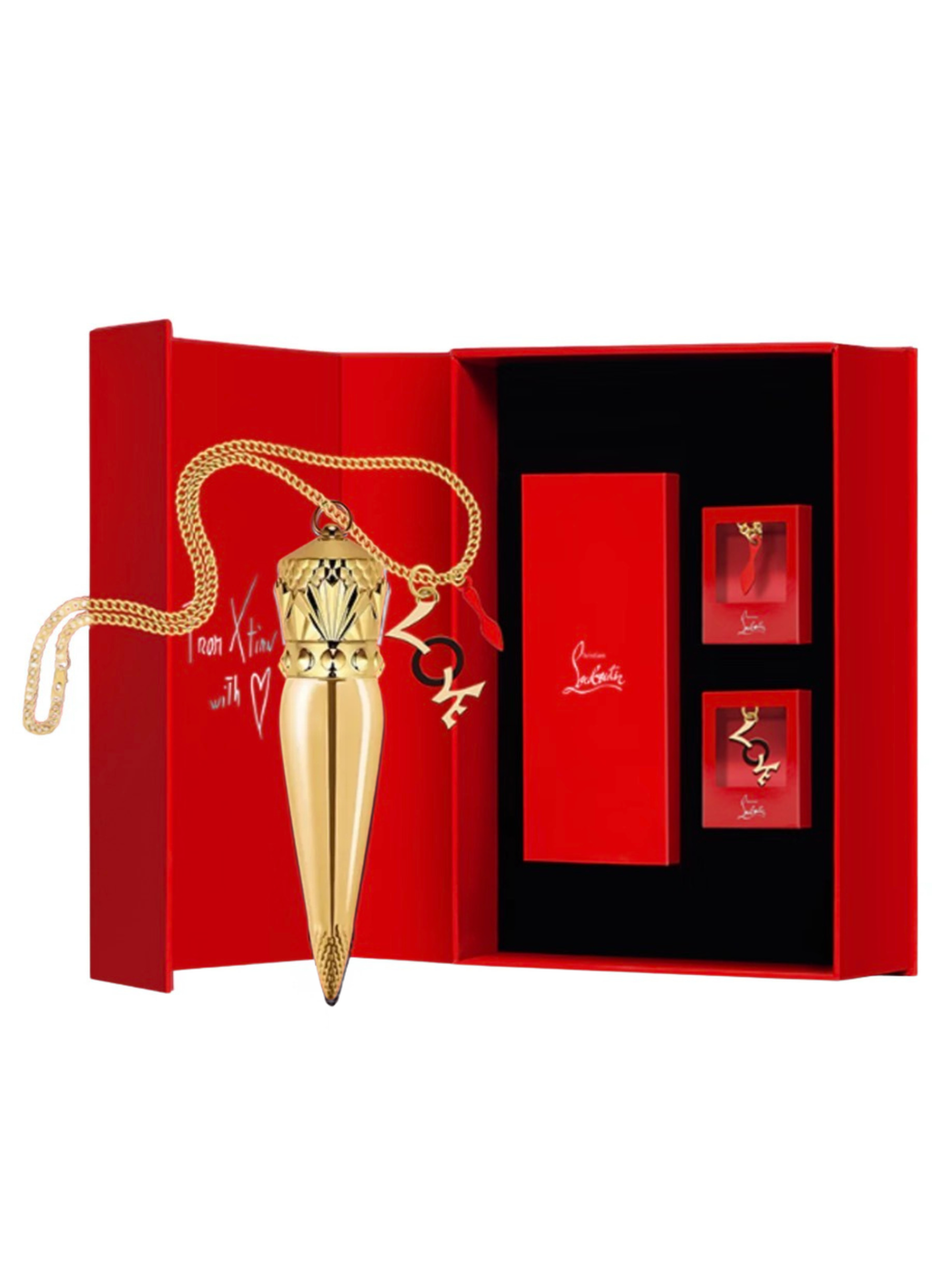 Christian Louboutin Matte 001M Ultra-Limited Collector’s Lipstick Set