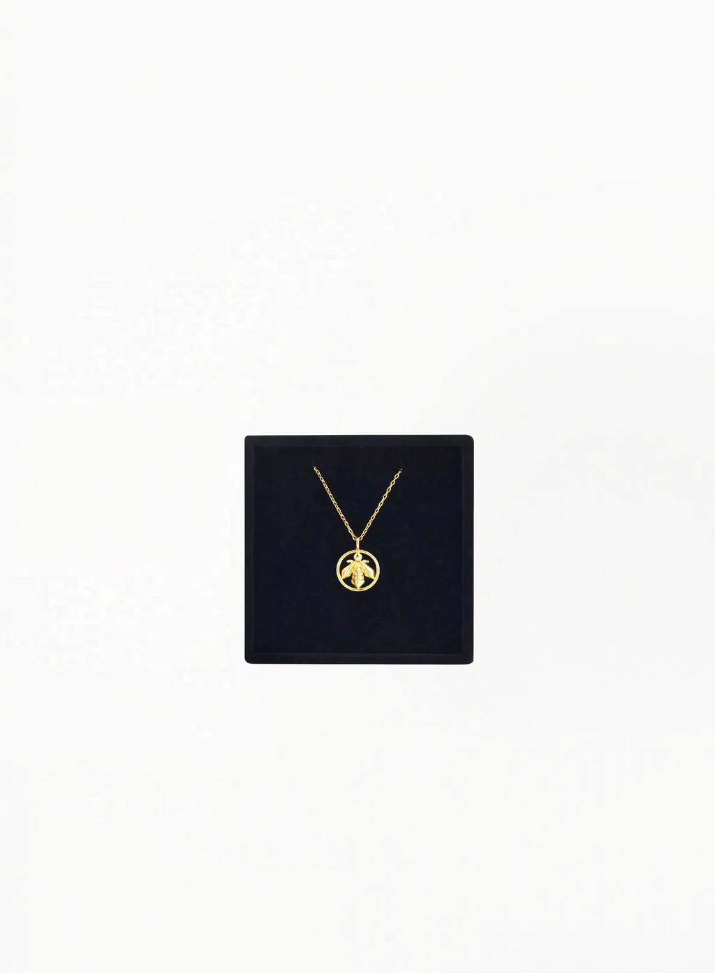 GUERLAIN Bee Medallion Necklace – 18K Gold Plated