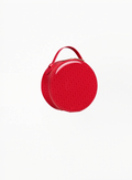 Christian Louboutin Round Red Makeup Bag