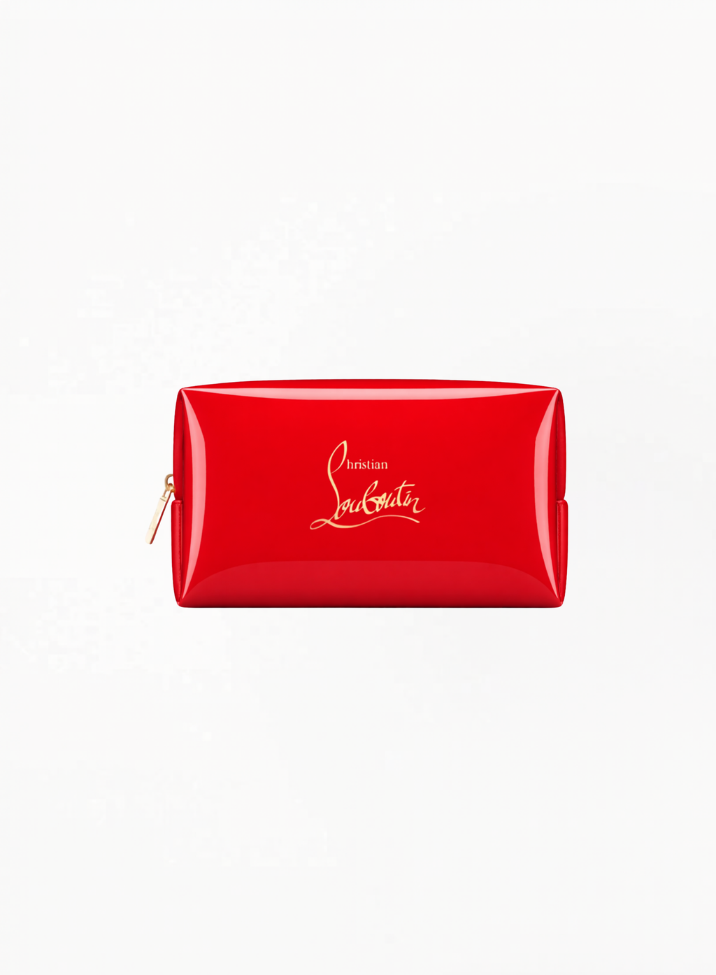 Christian Louboutin Limited Edition Red Classic Cosmetic Bag 20x14x8cm
