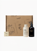Le Labo ultra-limited gift set featuring Rose 31 Body Bar 60g, Hinoki Shampoo 250ml, and All-in-One Cleanser 350ml, authentic luxury body care available at Exquisite.