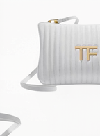 TOM FORD თეთრი კოსმეტიკური ჩანთა 22x14.5სმ