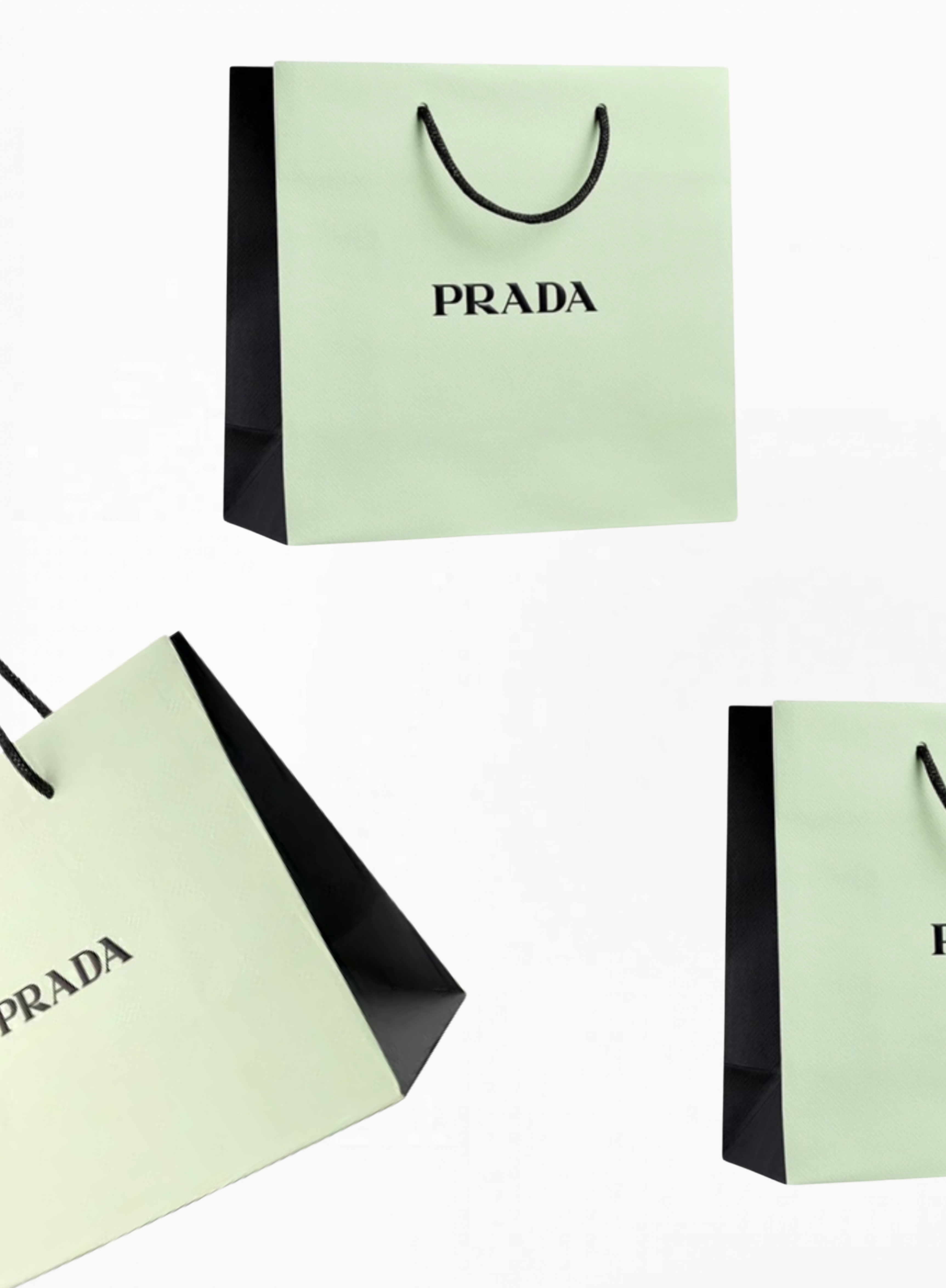 Prada ქაღალდის ჩანთა – სასაჩუქრე შეფუთვა