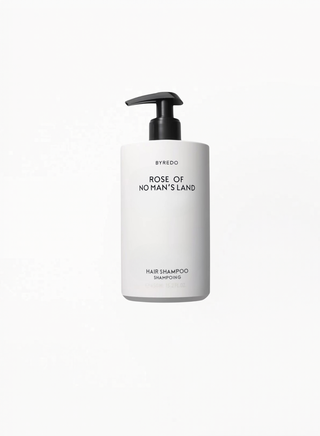 BYREDO Rose of No Man’s Land თმის შამპუნი 450მლ – სასტუმროს ვერსია (InterContinental Hotels)
