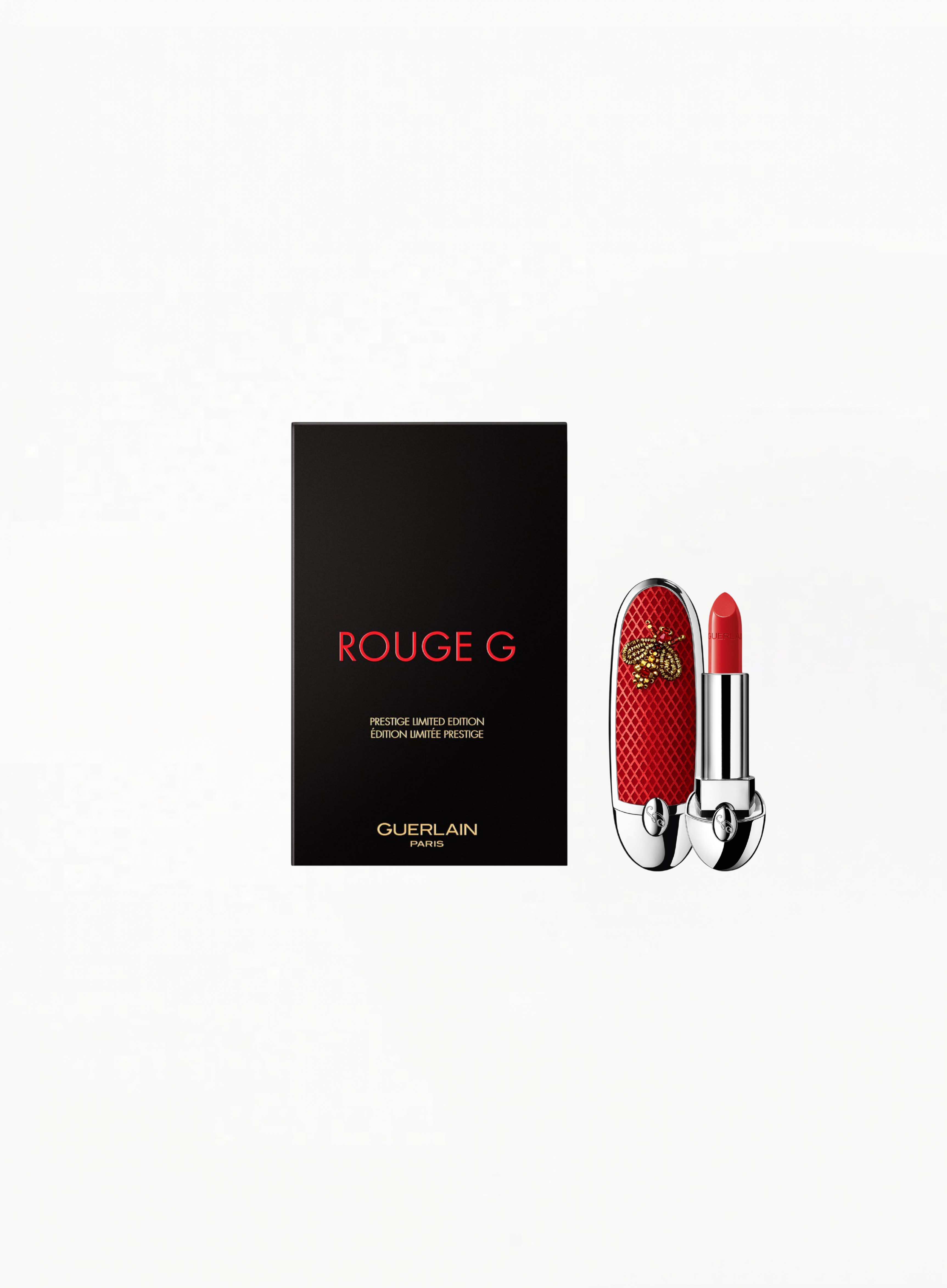 Guerlain Rouge G Legendary Bee Prestige Edition, Lunar New Year, ტუჩსაცხი 214