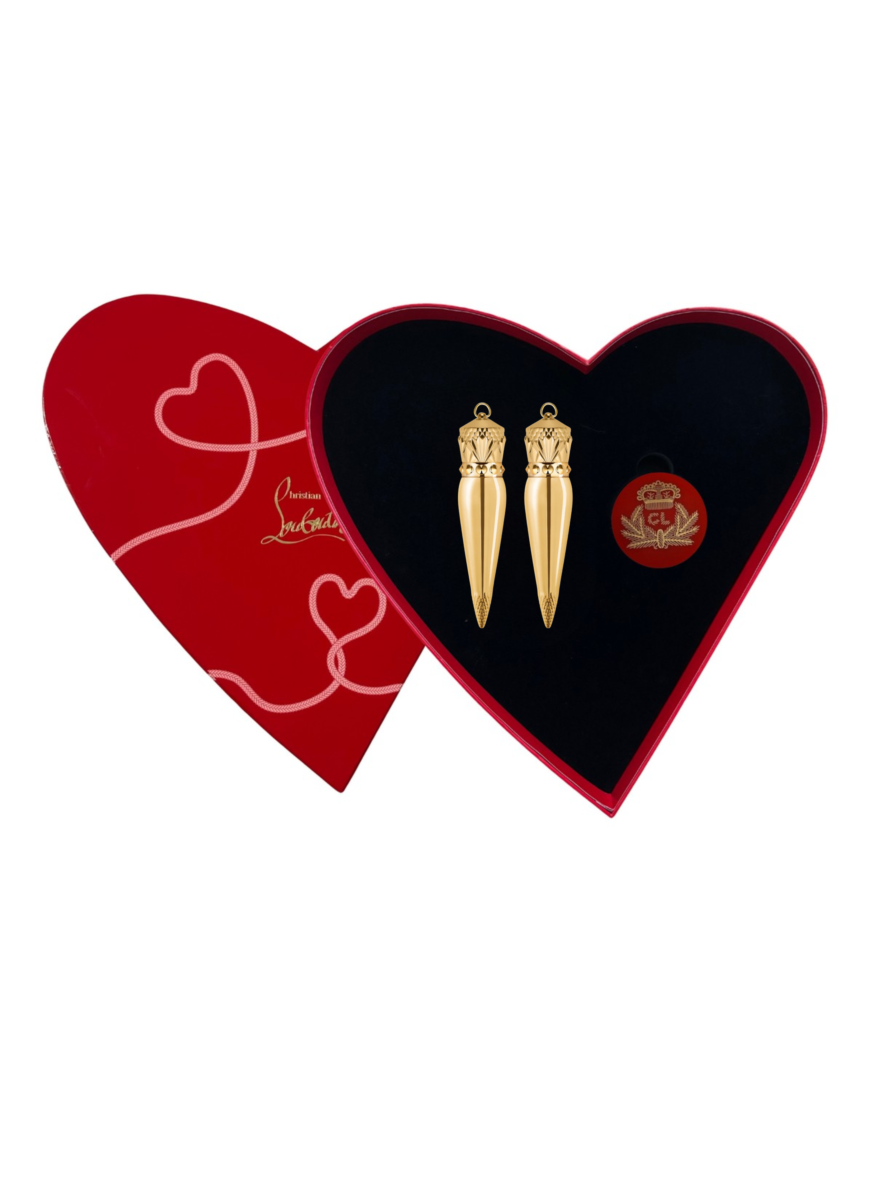 Christian Louboutin Lipstick Lilac Pansy 930 And Very Prive 410M Iconic Set