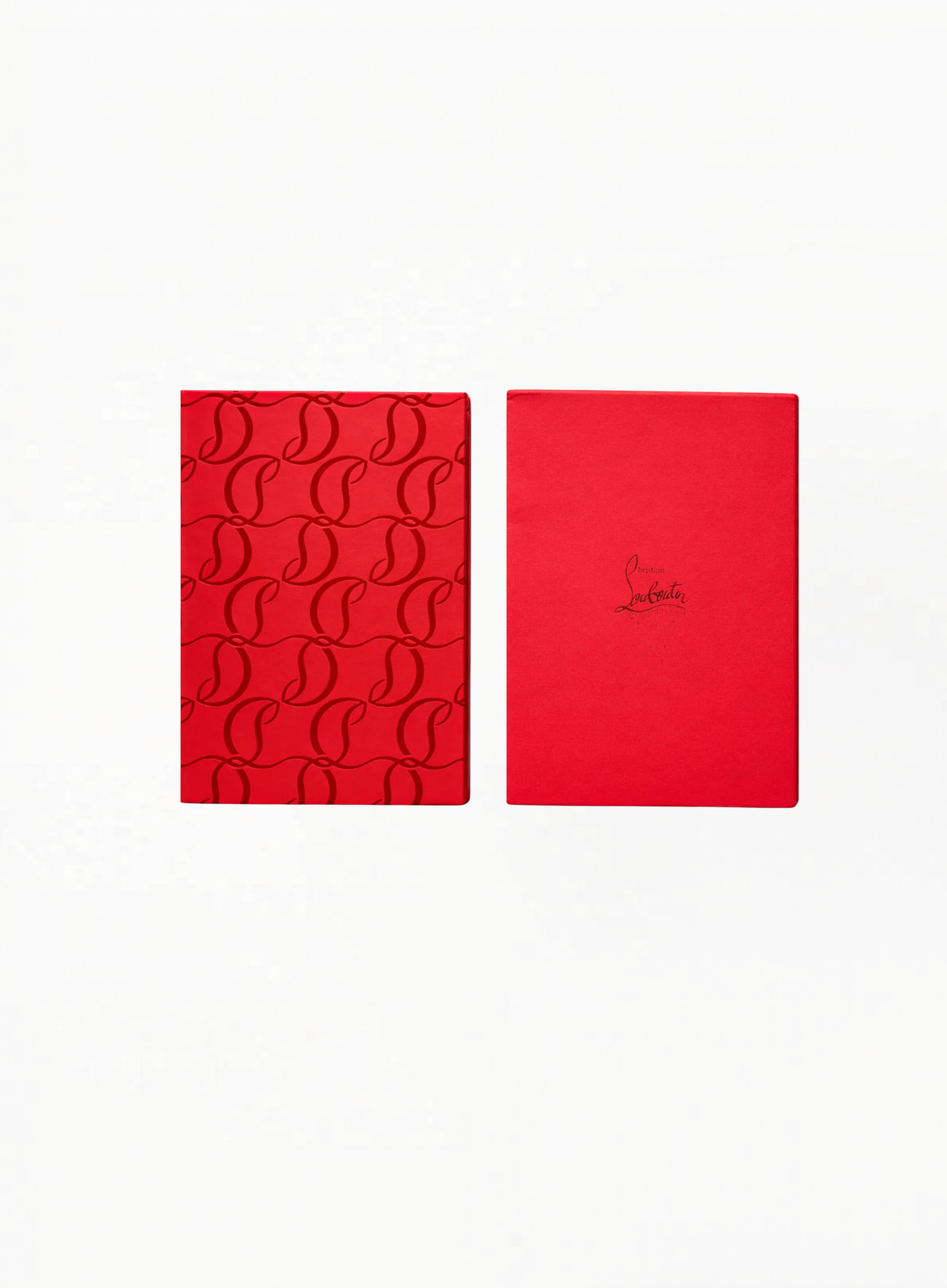 Christian Louboutin ლიმიტირებული წითელი ბლოკნოტი