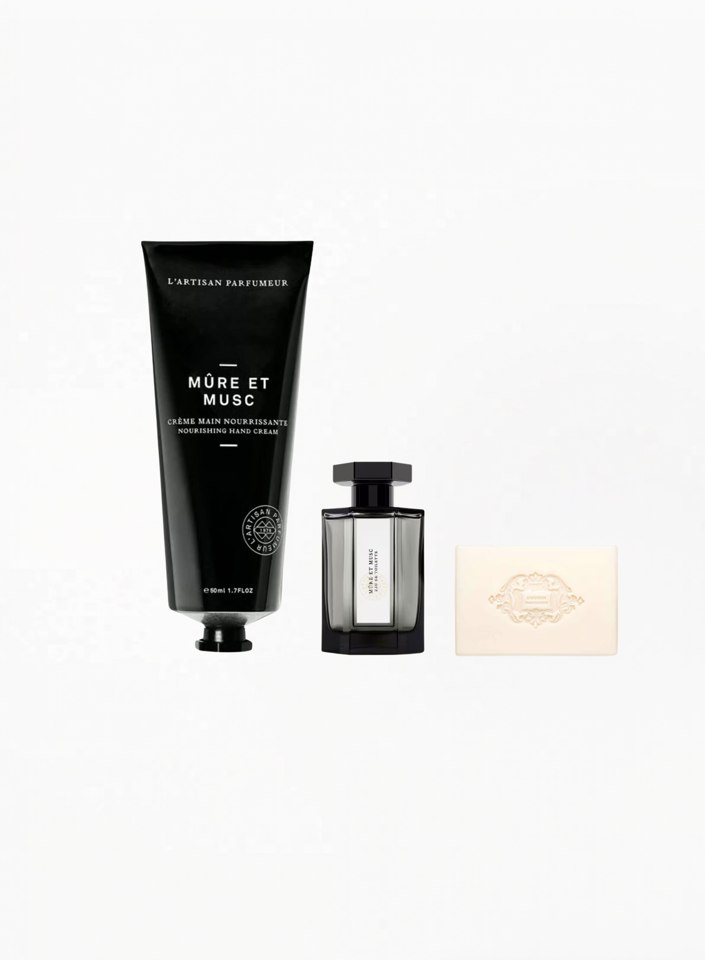 L’ARTISAN PARFUMEUR Mûre et Musc ლიმიტირებული გამოშვების ნაკრები