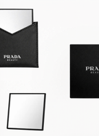 PRADA შავი სარკე ჩანთით ქეისით