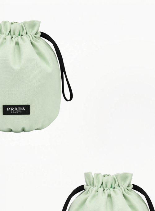 PRADA Beauty Drawstring Pouch 18x12x16cm