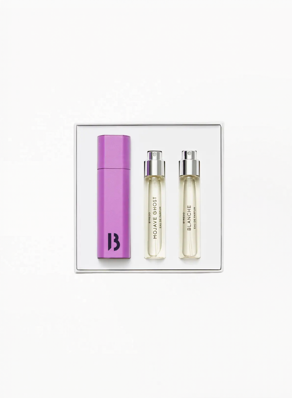 BYREDO La Sélection Iconique Discovery Set (Blanche, Mojave Ghost, Rose of No Man’s Land) 12ml + Case