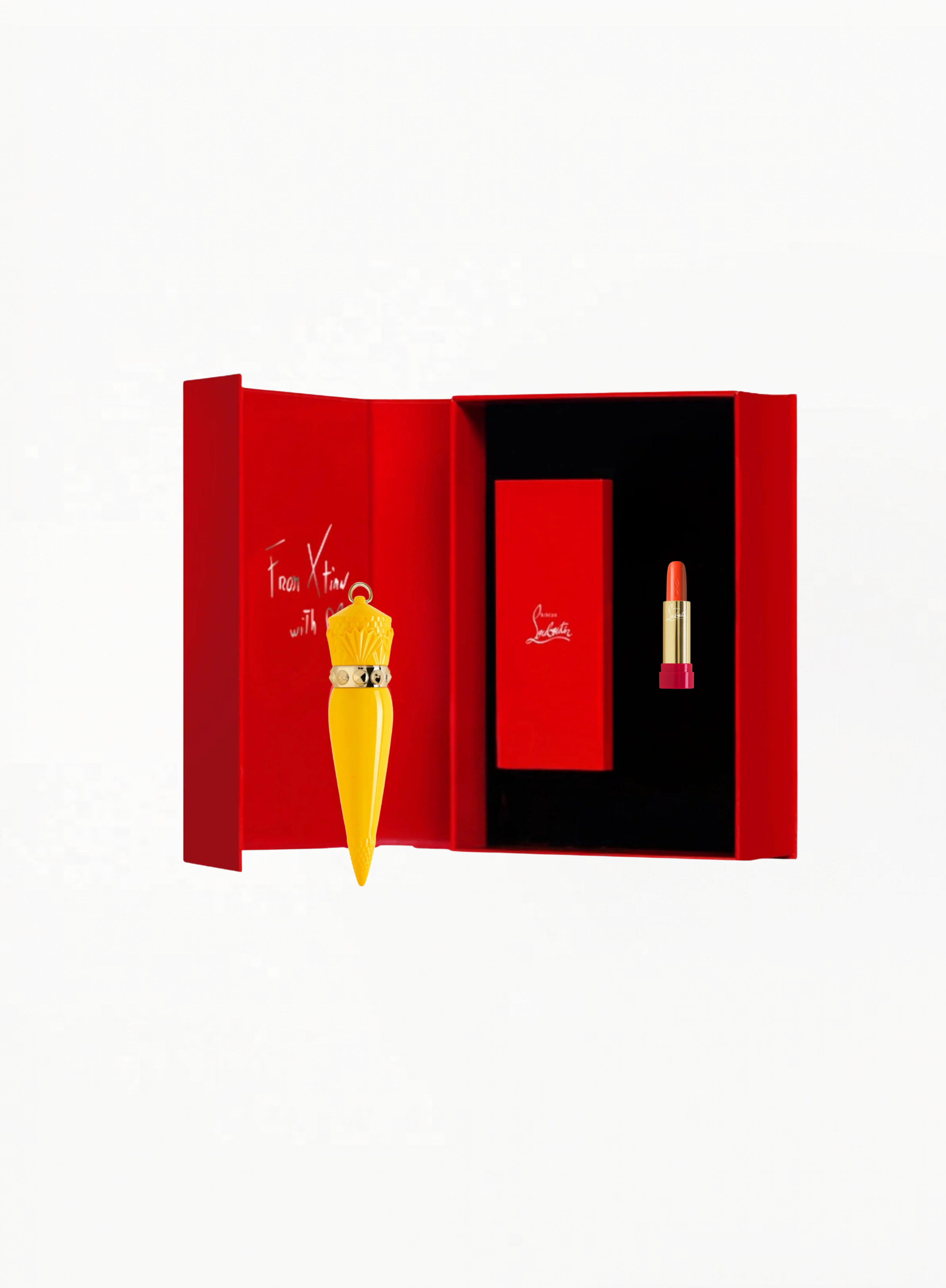 Christian Louboutin Rouge Louboutin SooooO… Glow – ტუჩსაცხის რეფილი (009G) ყვითელი ქეისით
