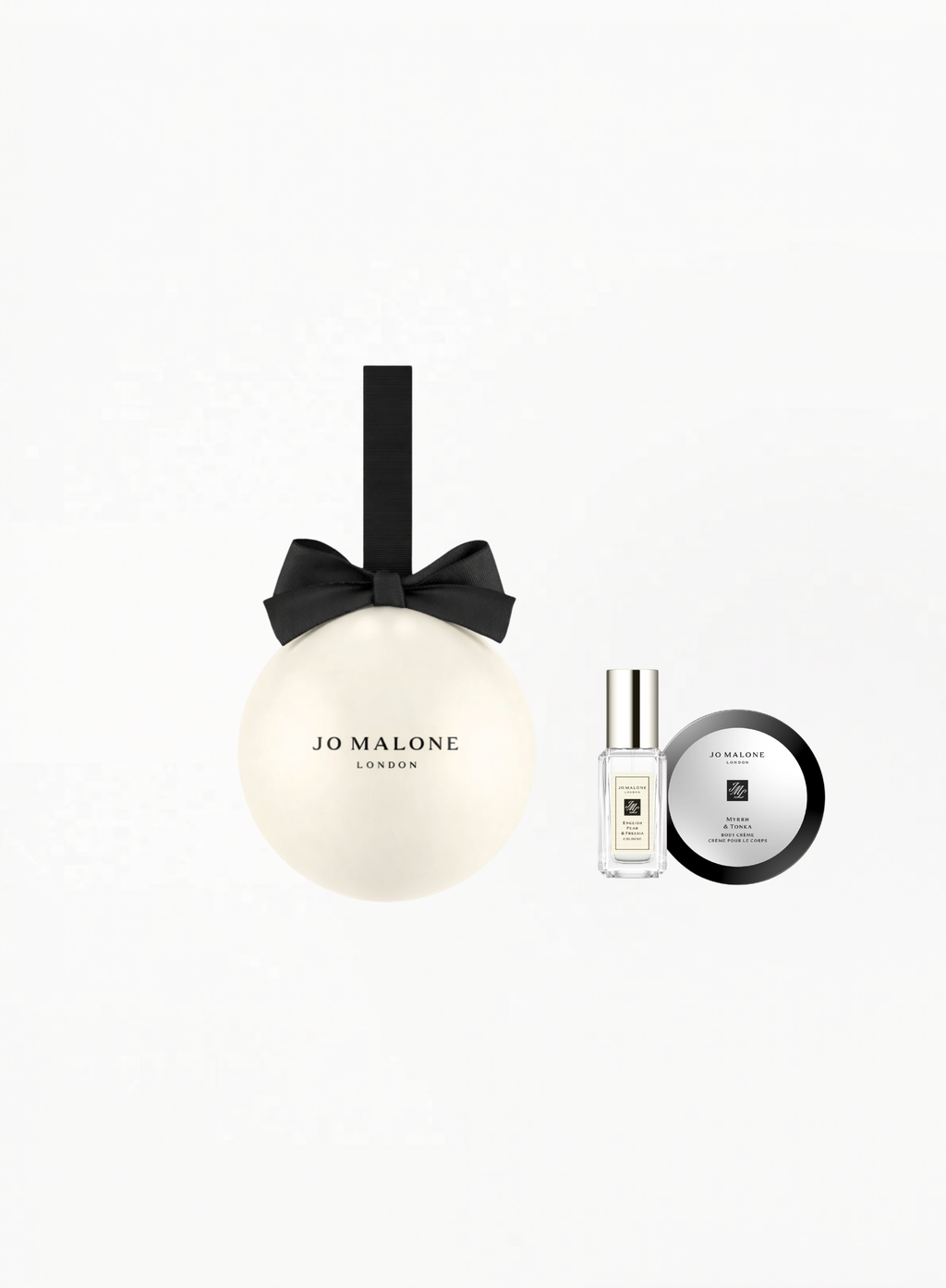 Jo Malone Gift Set ENGLISH PEAR & FREESIA 9ml And Jo Malone Myrrh & Tonka Body Cream 15ML