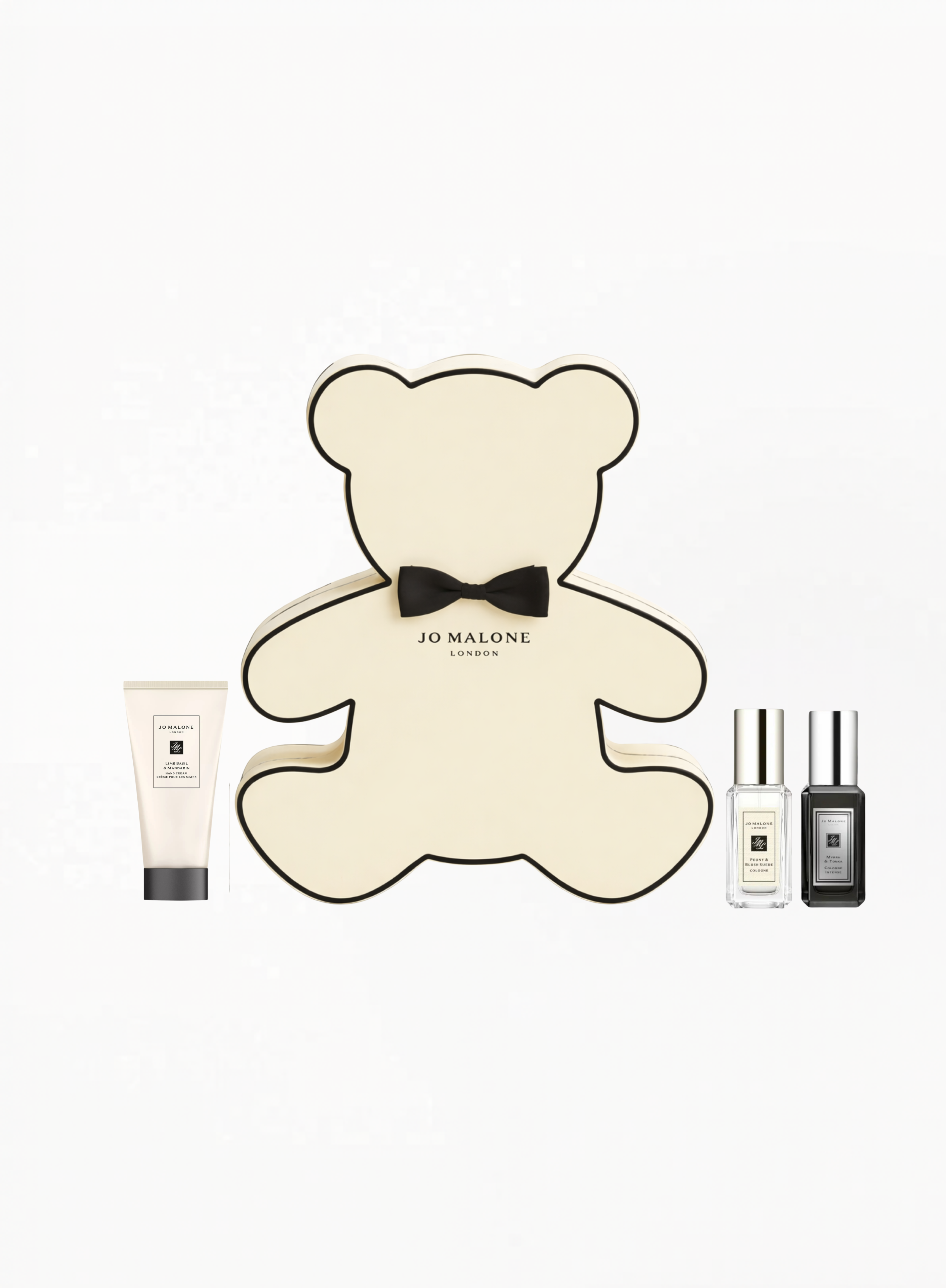 Jo Malone Peony & Blush Suede 9ml / Myrrh & Tonka 9ml / Lime Basil & Mandarin Hand Wash 30ML