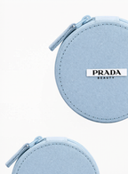 PRADA Cushion Blue Bag 8.4x3.8cm
