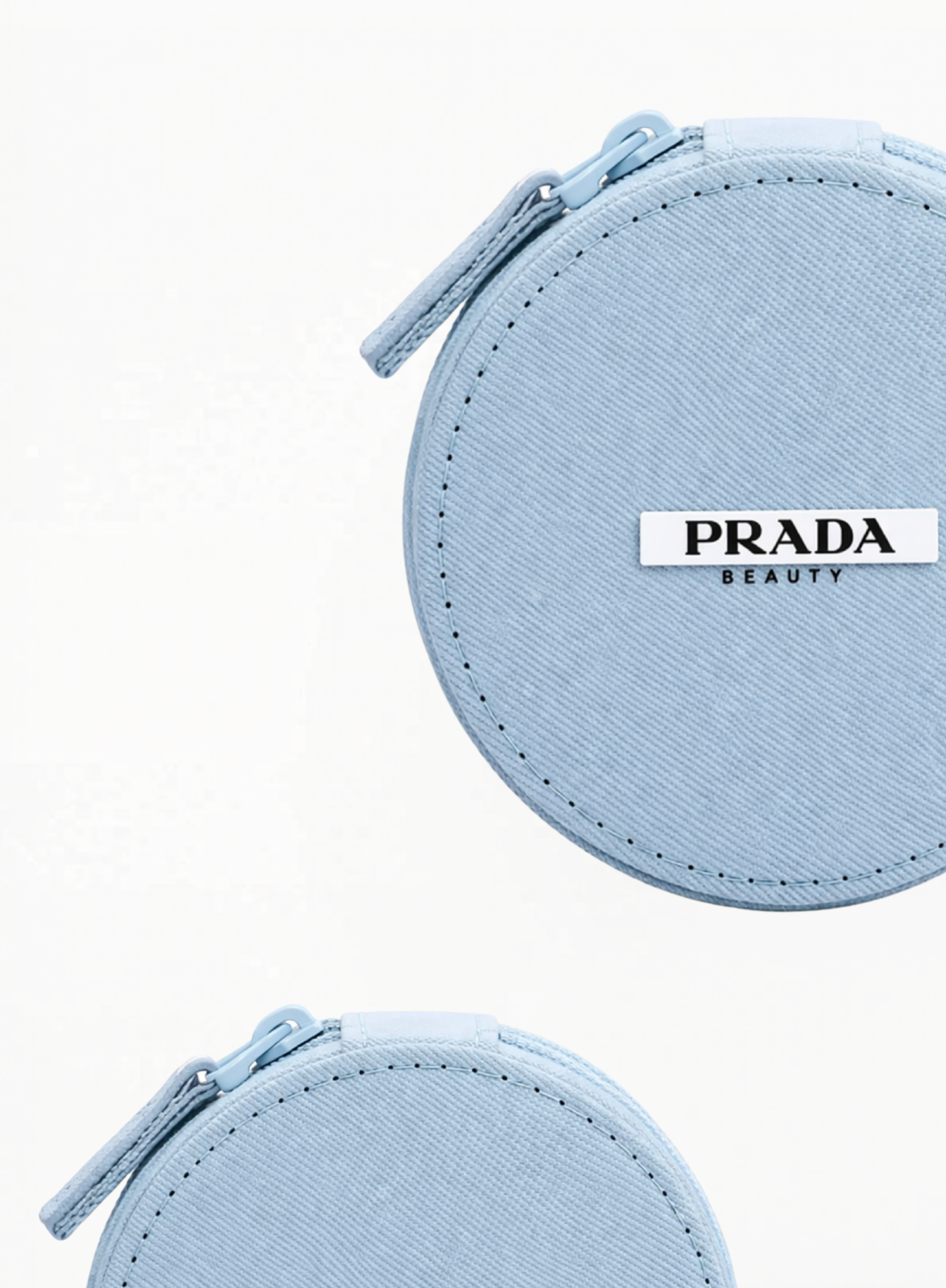 PRADA Cushion Blue Bag