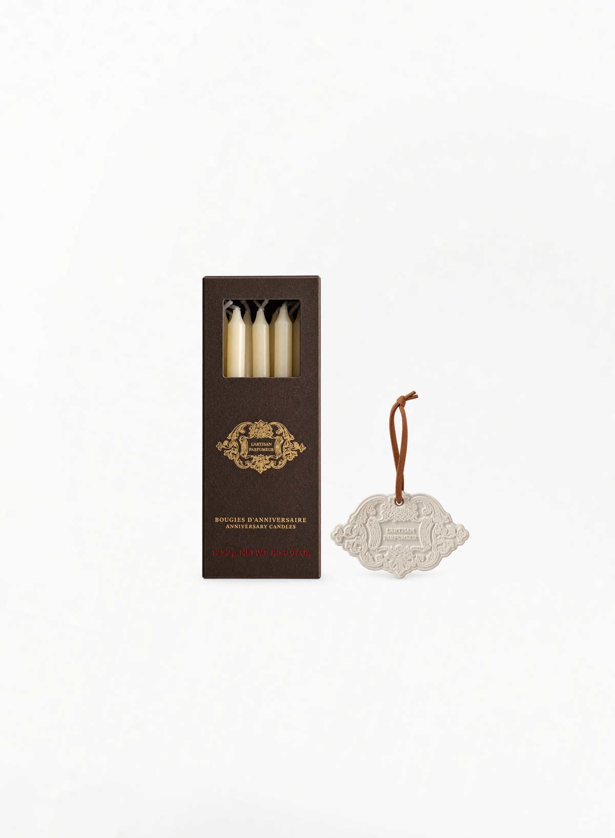 L’ARTISAN PARFUMEUR დაბადების დღის სანთლებისა და სურნელოვანი კერამიკის სასაჩუქრე ნაკრები
