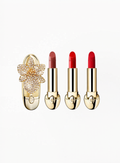 GUERLAIN Rouge G Orchid Bloom of Begüm Khan ტუჩსაცხის სეტი (ხელმისაწვდომია მხოლოდ Exquisite Club-ის წევრებისთვის)