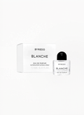 Byredo Blanche eau de parfum 8ml bottle and packaging on a white background