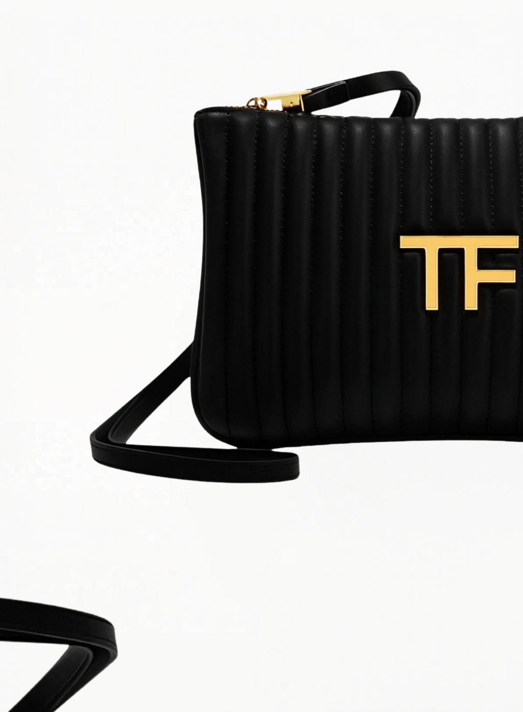 TOM FORD შავი კოსმეტიკური ჩანთა (22 x 14.5სმ)