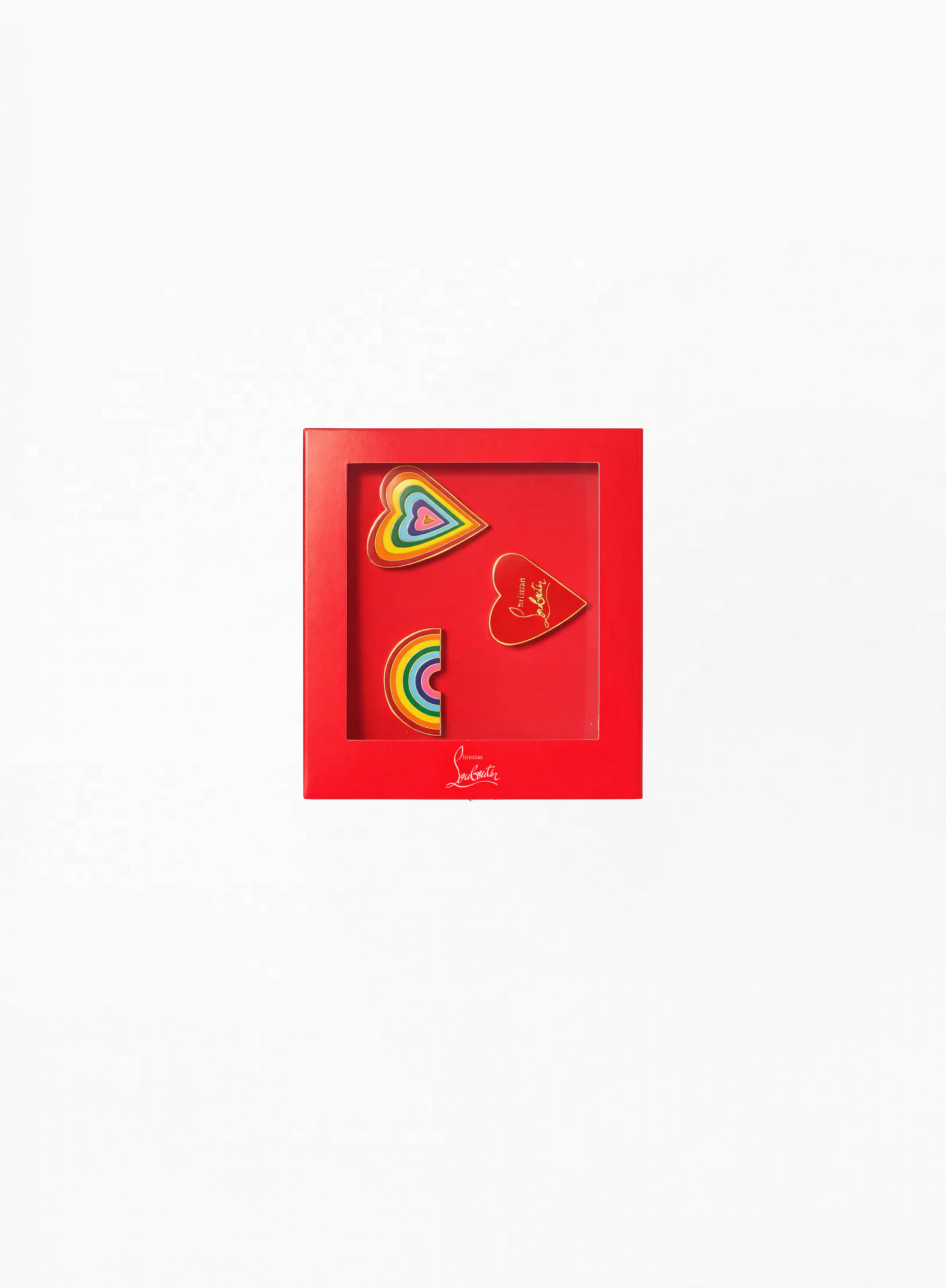 CHRISTIAN LOUBOUTIN Mini Accessorize Brooch Set