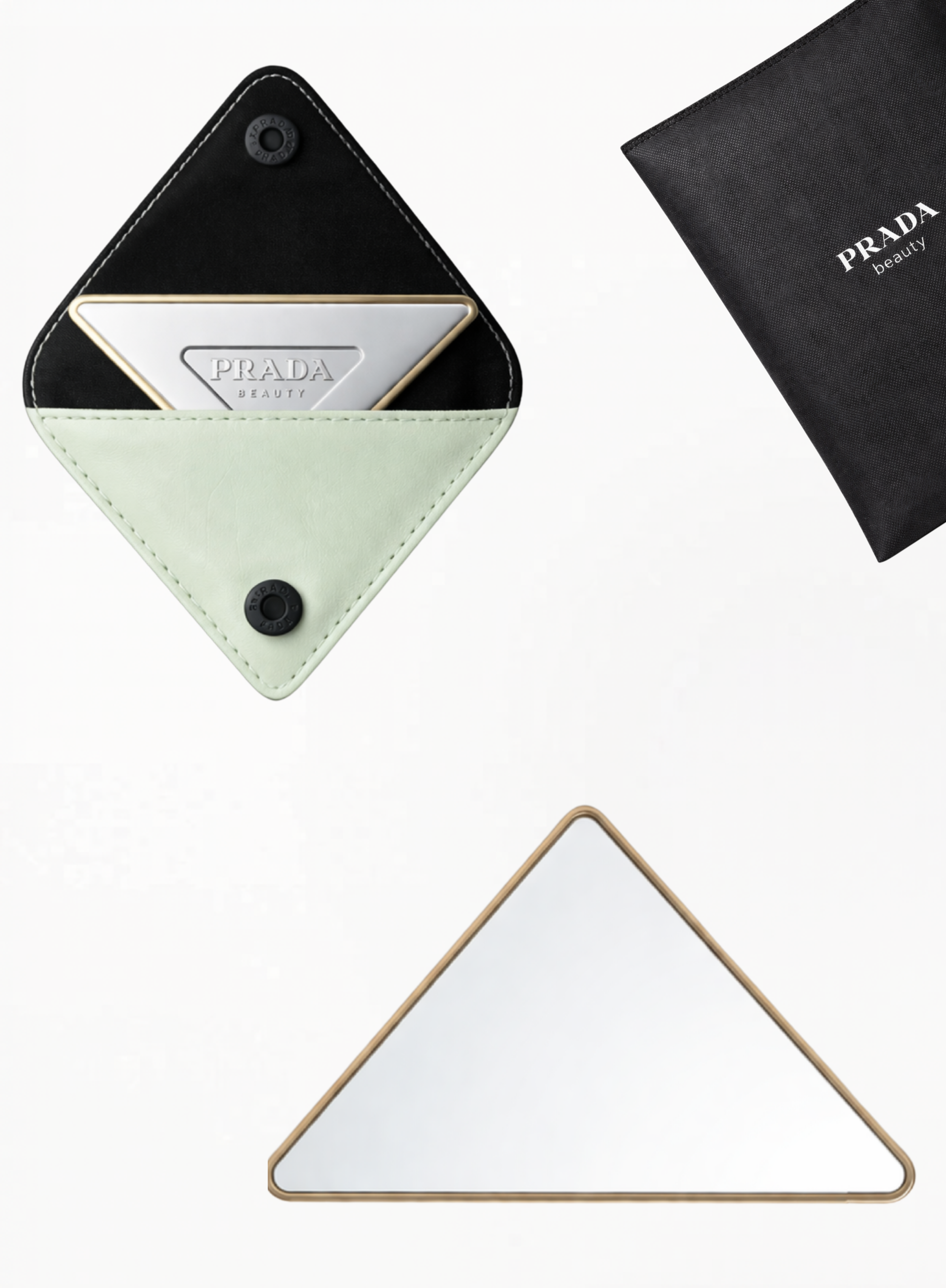 PRADA მწვანე სარკე