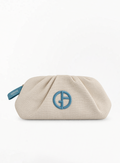 GIORGIO ARMANI Cream Cosmetic Pouch 24x14cm