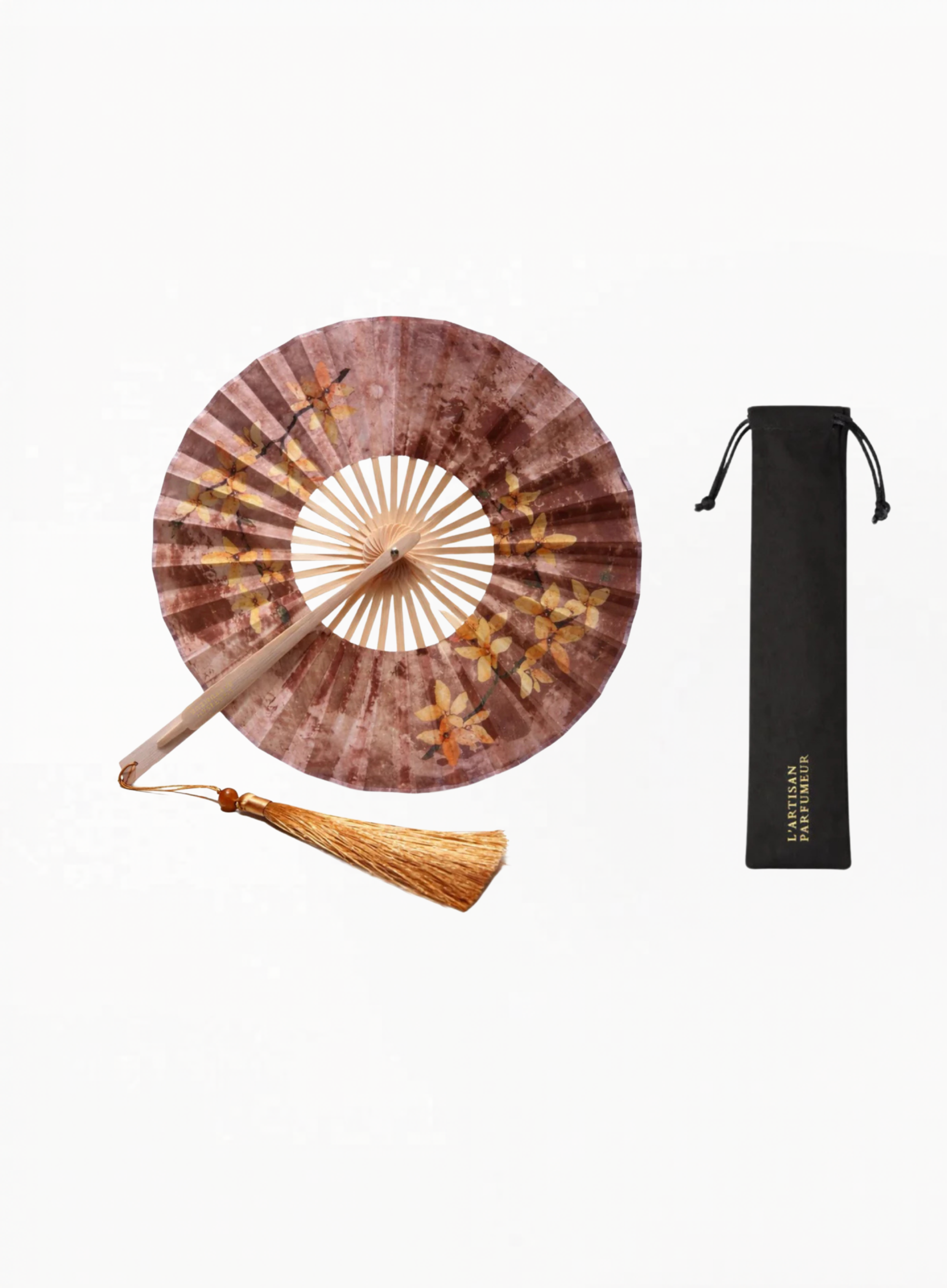 L’Artisan Parfumeur Wooden Hand Fan – Limited Edition