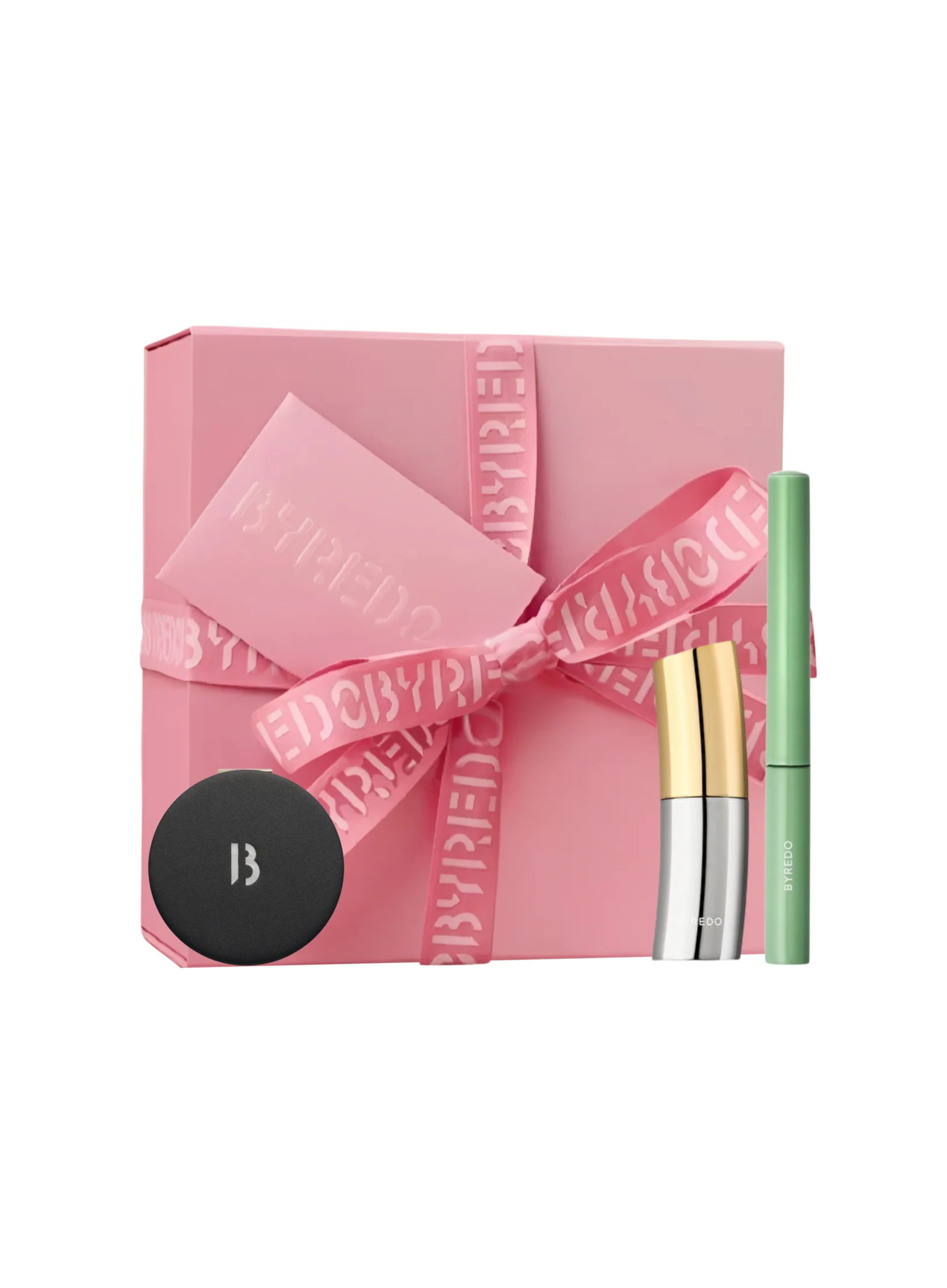 BYREDO Lipstick Red & Blue  / Technical Black Eyeliner / Black Mirror